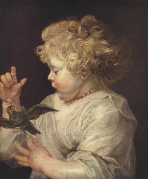 Peter Paul Rubens : Boy with Bird